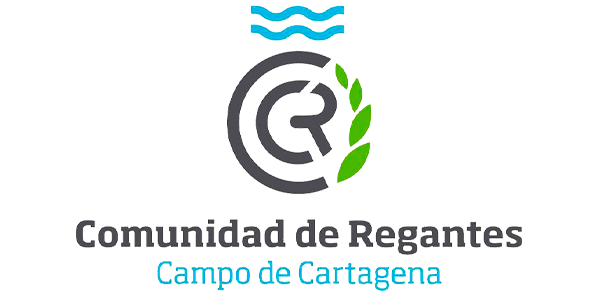 Logo de CRCC, Comunidad de Regantes del Campo de Cartagena