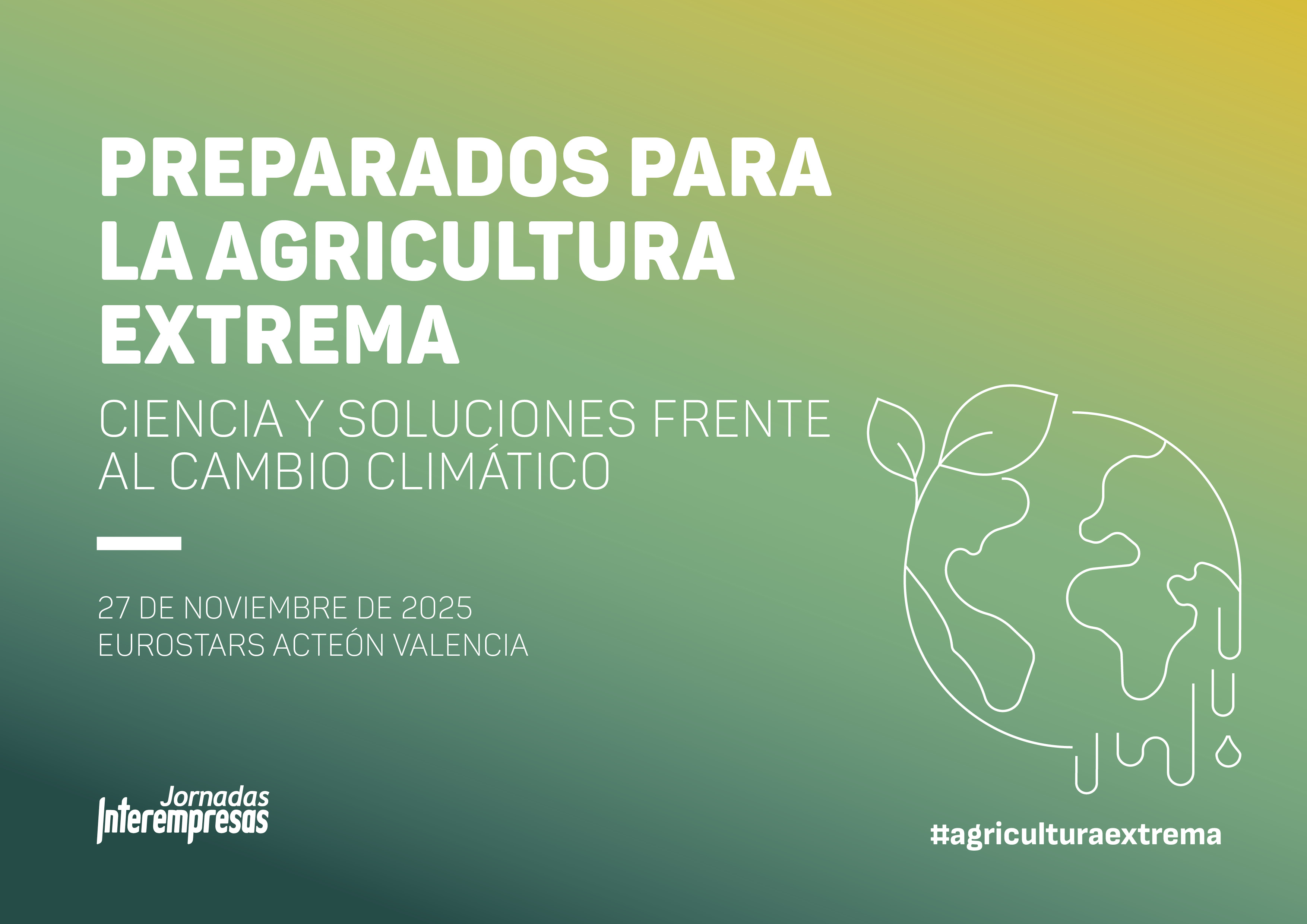 Cartel de Preparados para la agricultura extrema