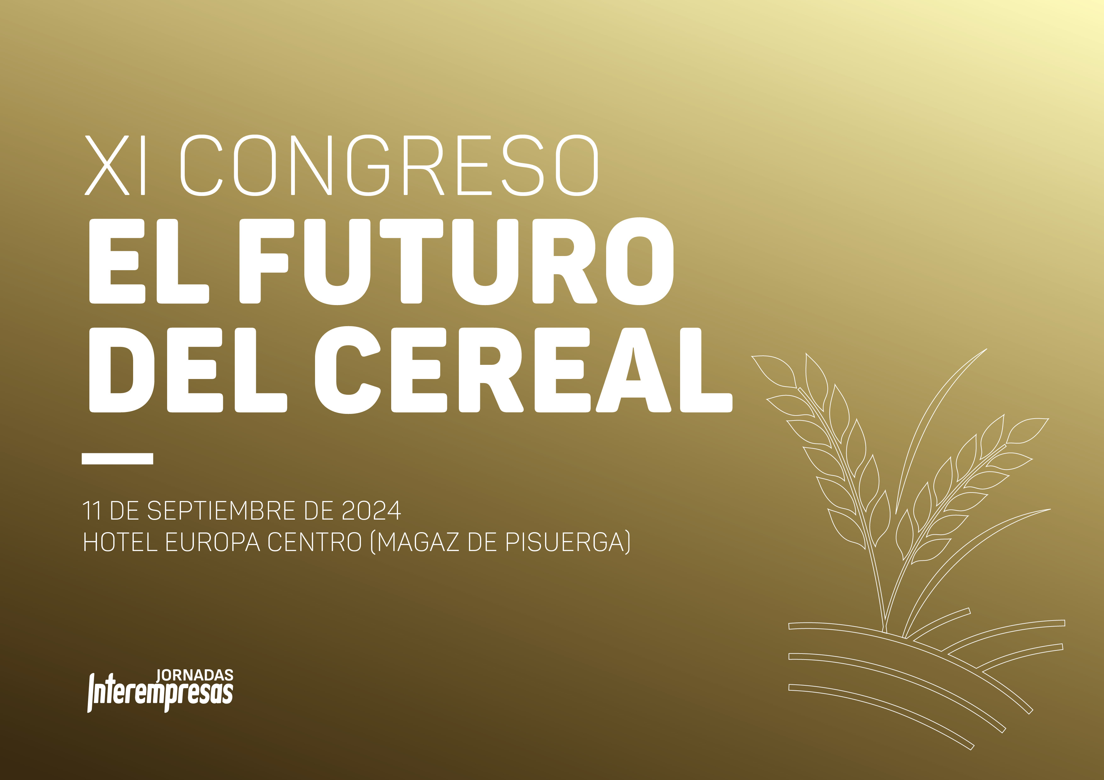 Cartel de XI Congreso 'El Futuro del Cereal'