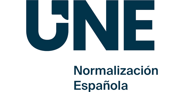 Logo de UNE