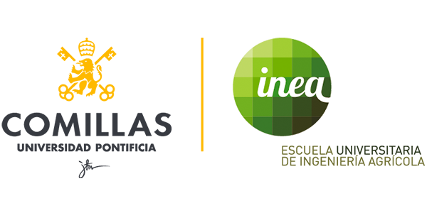 Logo de <b>INEA</b> Ingeniería Agrícola Universidad Pontificia <b>Comillas</b>