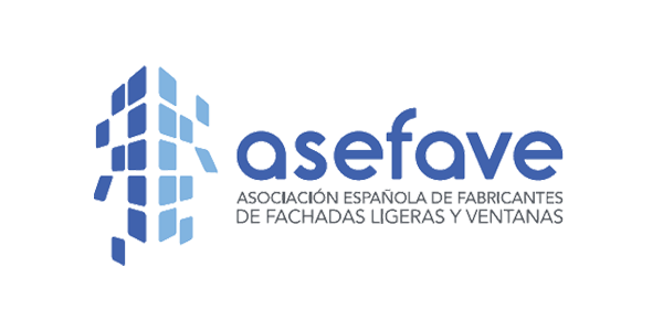Logo de Asociación Española de Fabricantes de Fachadas Ligeras y Ventanas - ASEFAVE
