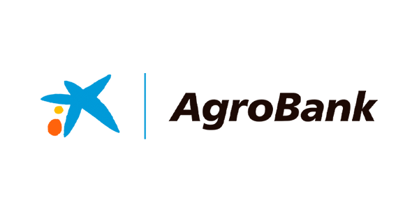 Logo de AgroBank, compromiso financiero, social y de innovación con el sector agro