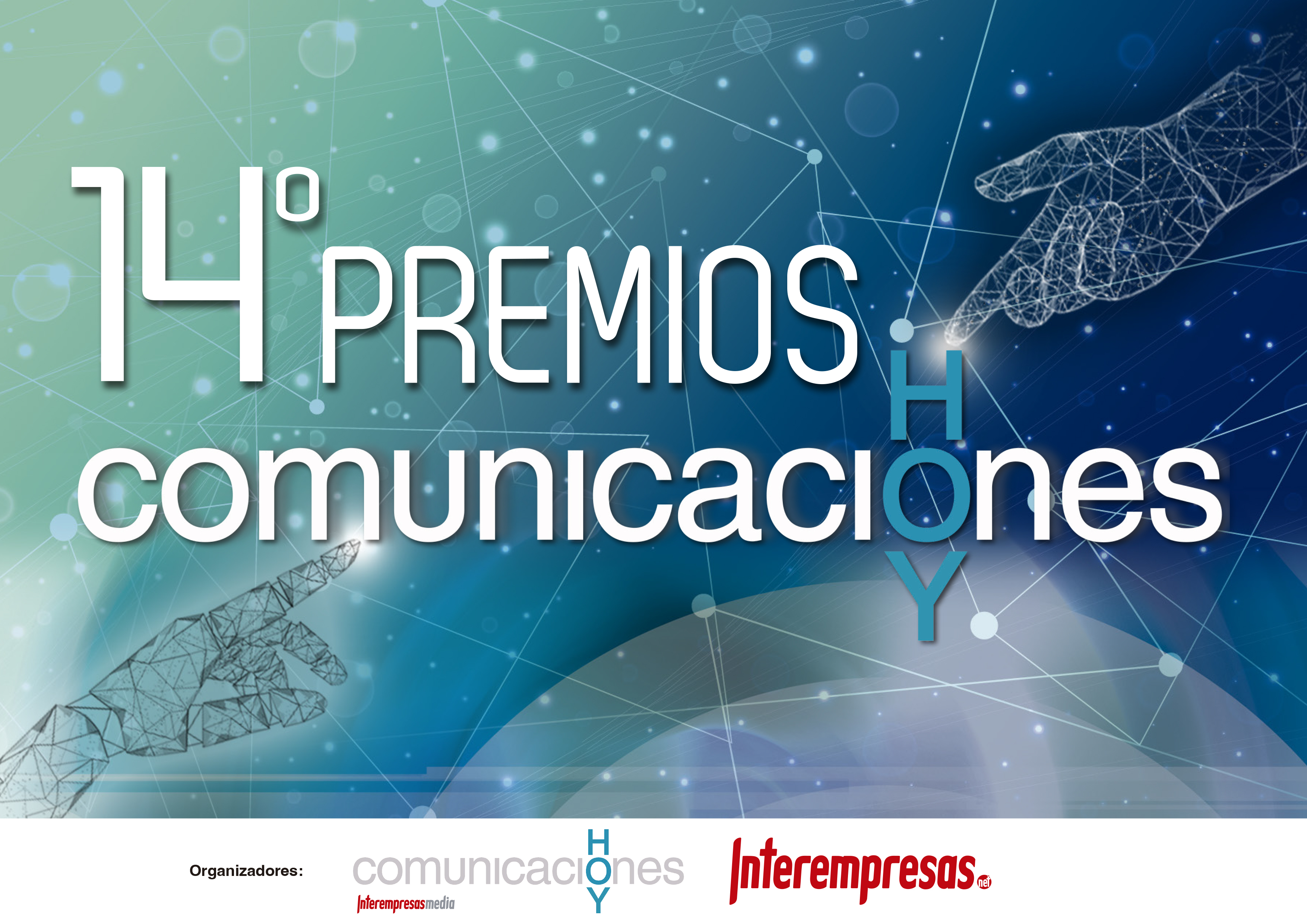 cartel de Gala de entrega de los 14º Premios Comunicaciones Hoy (2022)