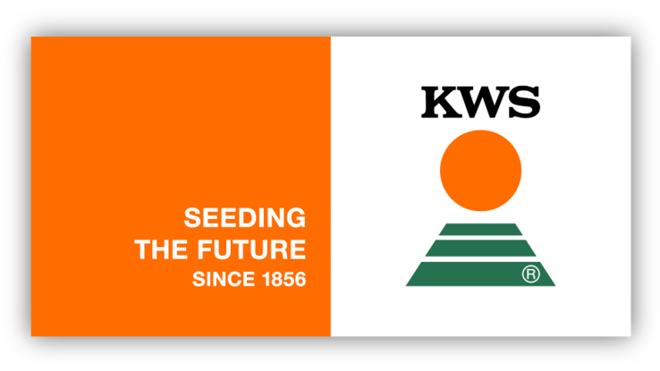 Logo de KWS: Sembrando el futuro - Desde 1856